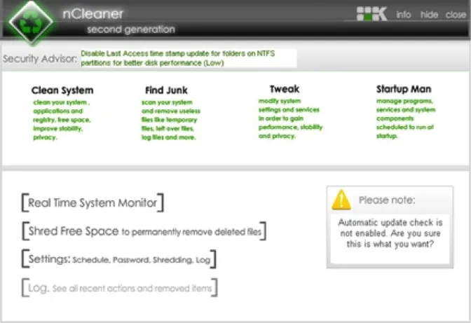 Cách sửa máy tính khi bị màn hình xanh: Giao diện phần mềm dọn dẹp Registry Cleaner