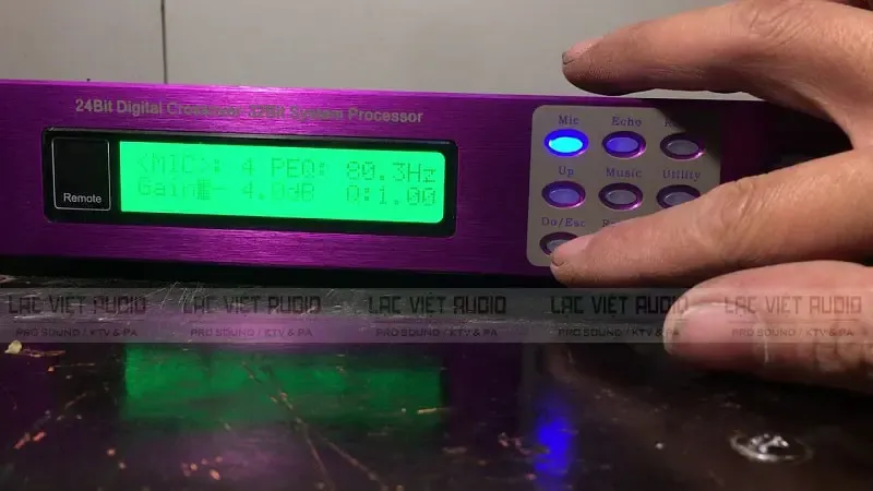 Hướng dẫn căn chỉnh chi tiết các thông số của bộ Mic trên vang số X6 bằng phần mềm máy tính, tối ưu tiếng hát.