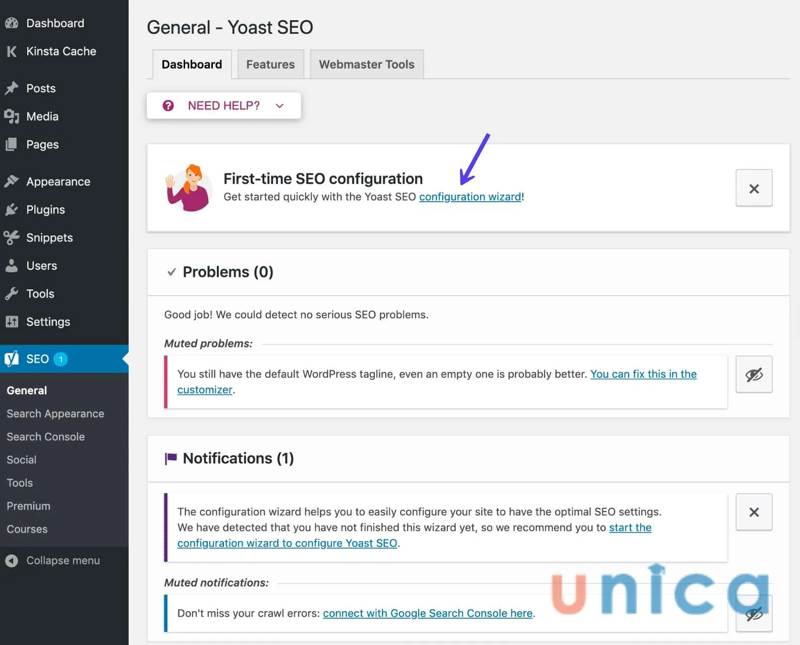 Giao diện Yoast Seo