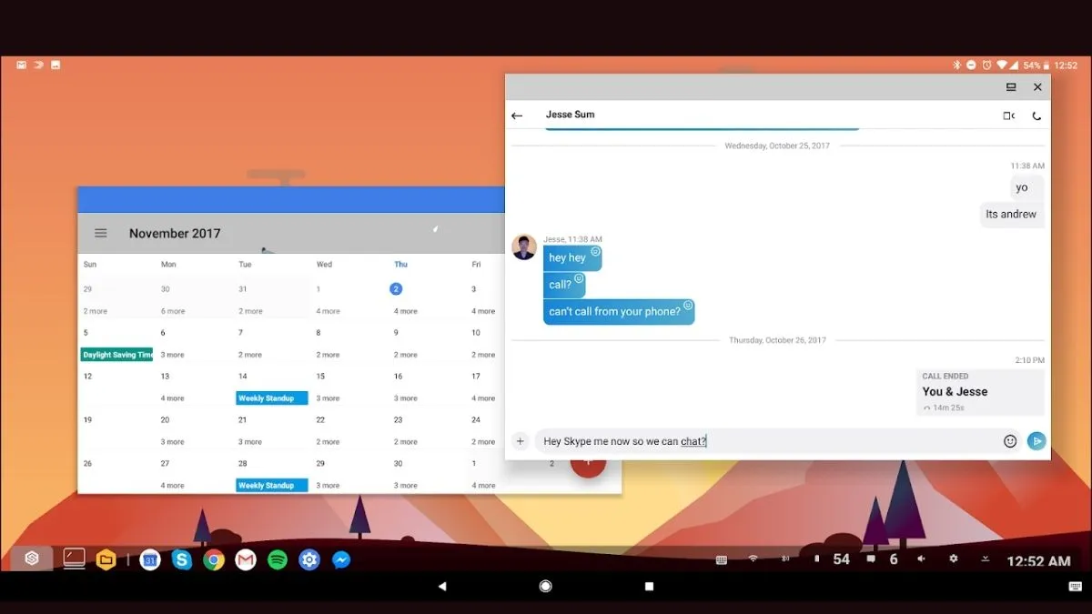 Ứng dụng biến điện thoại thành máy tính Andromium OS