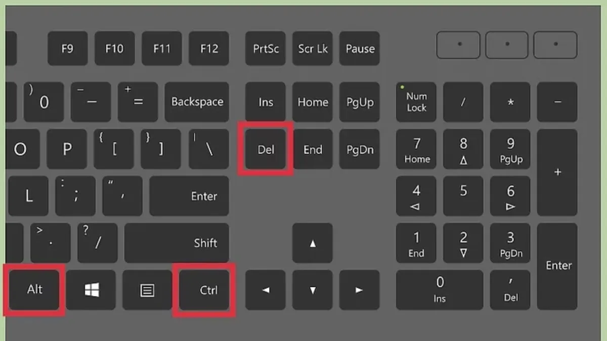 Màn hình Ctrl + Alt + Delete trên Windows 8