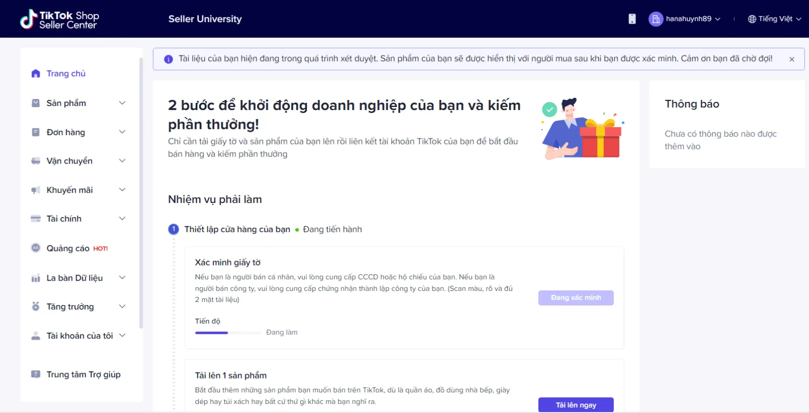 Cách đăng ký TikTok Shop mới nhất 4