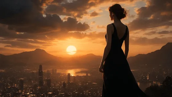 Video người phụ nữ mỉm cười và đi ra khỏi khung hình