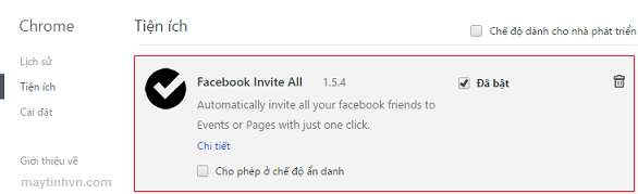 Facebook Invite All