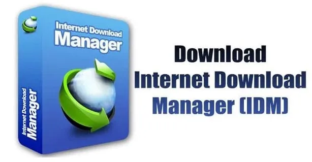Giao diện chính và logo của Internet Download Manager, công cụ tăng tốc tải xuống hiệu quả cho người dùng tìm kiếm cách tải idm về máy tính