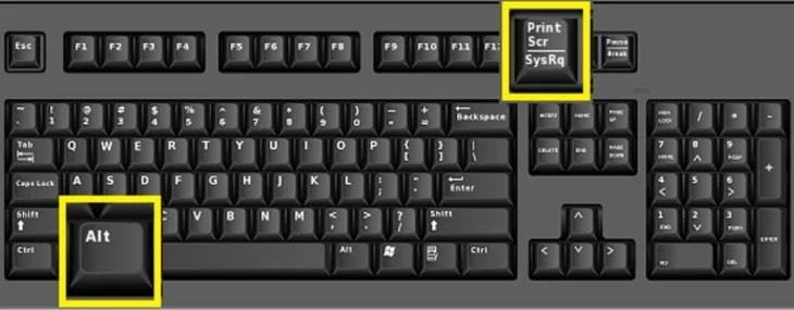 Alt: Hướng dẫn sử dụng tổ hợp phím Alt + PrtScn để chụp hình màn máy tính chỉ cửa sổ đang hoạt động