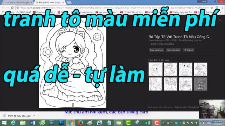 Hướng dẫn cách in tranh to màu trên máy tính cá nhân