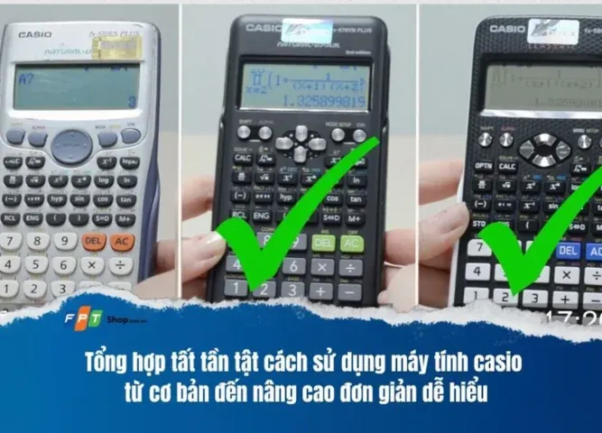 Hướng Dẫn Chi Tiết Cách Sử Dụng Máy Tính Casio JS 120L Hiệu Quả