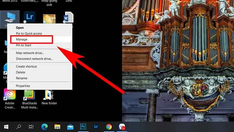 Truy cập Computer Management để vô hiệu hóa Windows Update