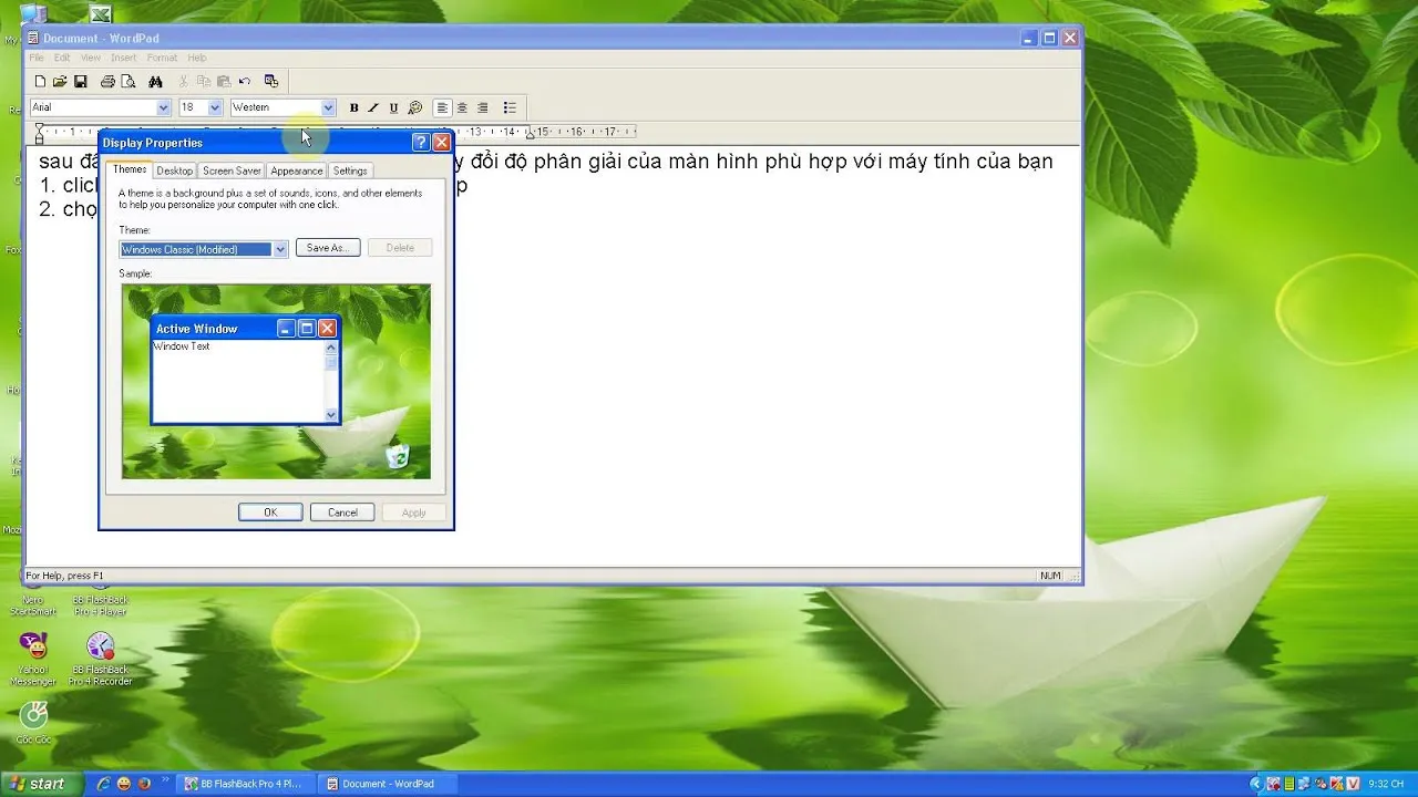 Thanh trượt Resolution trong cài đặt hiển thị, giúp người dùng thực hiện cách chỉnh nhỏ màn hình máy tính.