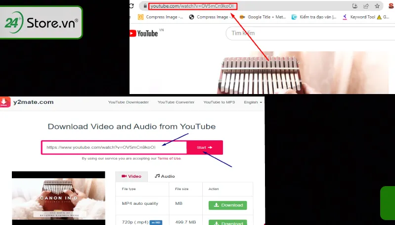 Phương Pháp Tải Nhạc Chất Lượng Cao Về Máy Tính Bằng Cách Trích Xuất Âm Thanh Từ Video YouTube