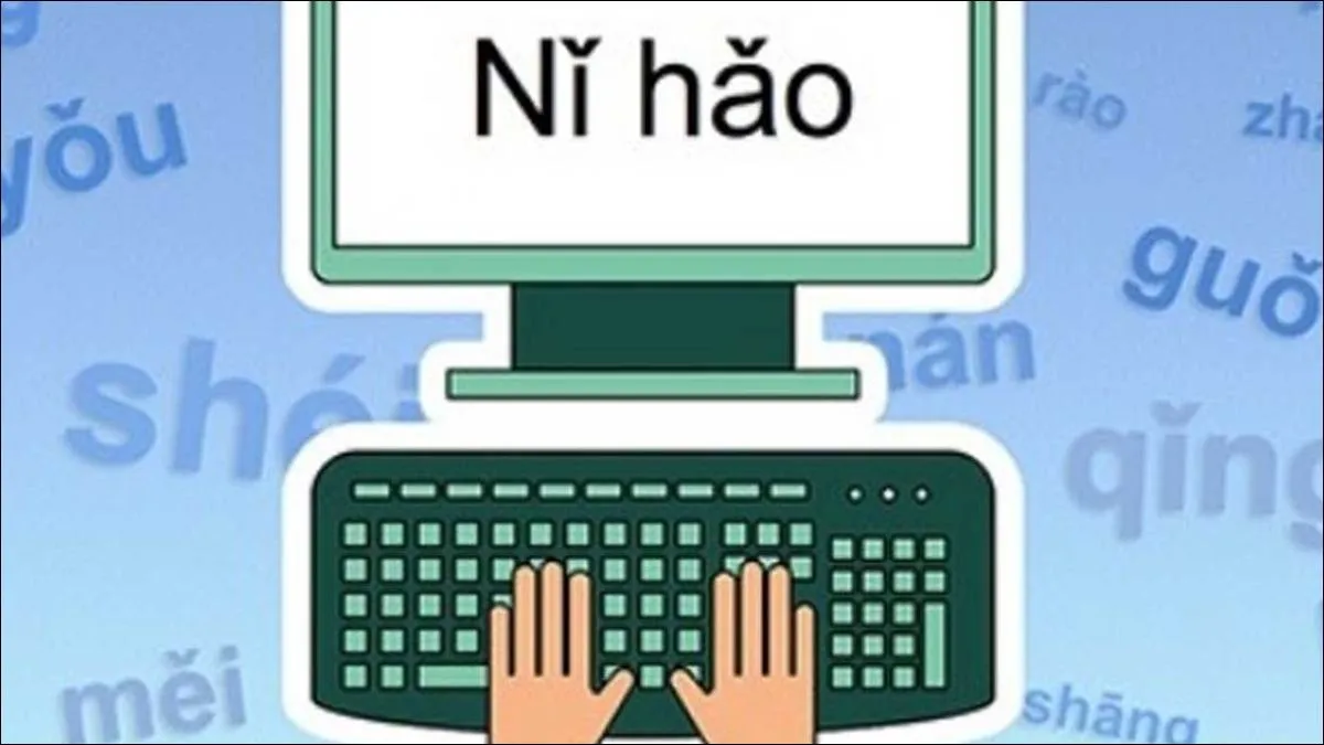 Minh Họa Phương Pháp Gõ Số Sau Âm Tiết Để Tạo Thanh Điệu Chuẩn Xác Khi Nhập Liệu Pinyin