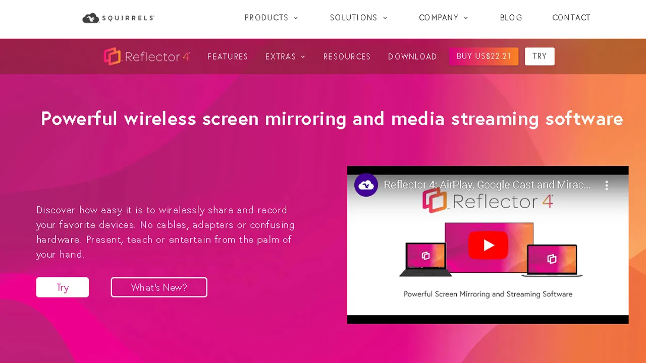 Kết nối phản chiếu màn hình iPhone với ứng dụng Reflector