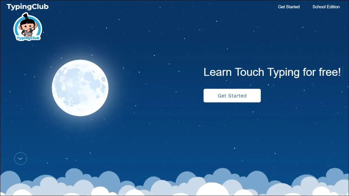 Sử dụng nền tảng TypingClub miễn phí để thực hành và theo dõi tiến độ luyện cách đánh máy tính 10 ngón