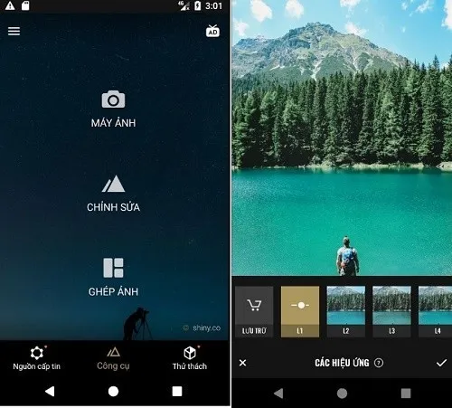 Giao diện ứng dụng Android khi chạy trên máy tính thông qua phần mềm giả lập, minh họa cách tải ứng dụng android về máy tính thành công