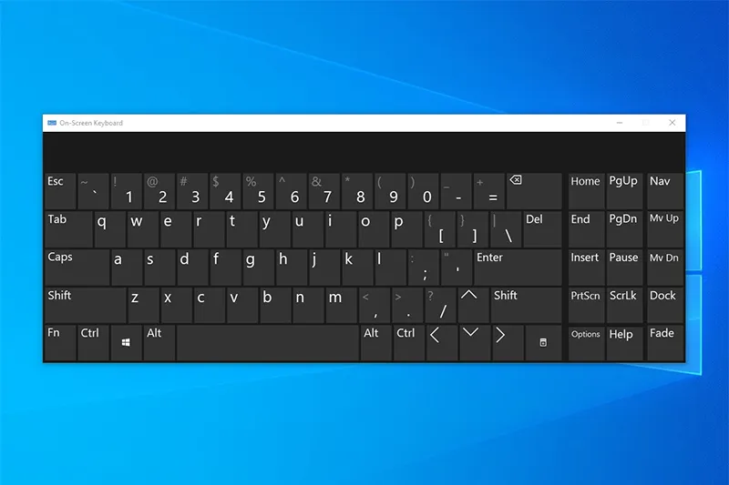 Cách mở bàn phím ảo trên hệ điều hành Windows qua lệnh Run