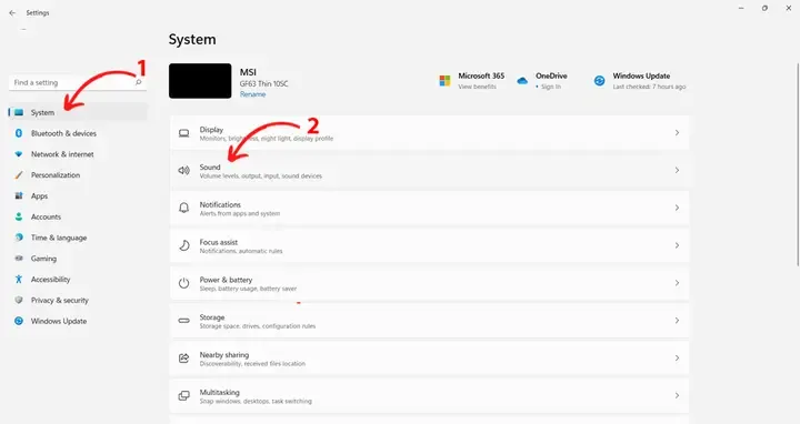Phân biệt các loại cổng kết nối micro (USB, 3.5mm) khi tìm cách bật micro trên máy tính Win 7