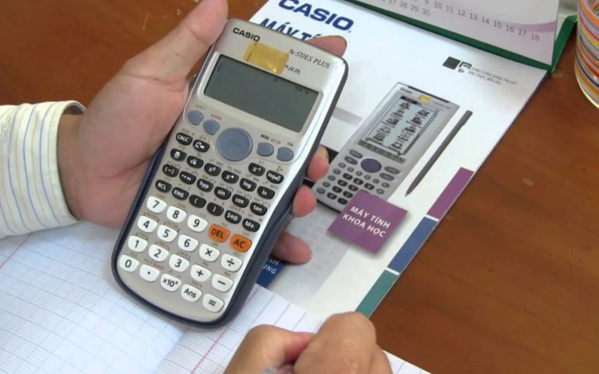 Cách sử dụng công thức nghịch đảo để tính cotg trên máy Casio (ảnh 2)