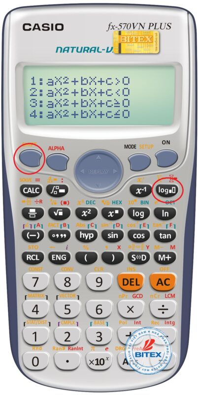 Cách Bấm Log Trên Máy Tính Fx 570ES Chi Tiết Từ A Đến Z