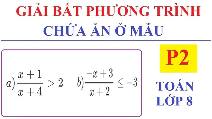 Minh họa các dạng bài trắc nghiệm nên dùng cách bấm máy tính giải bất phương trình lớp 10