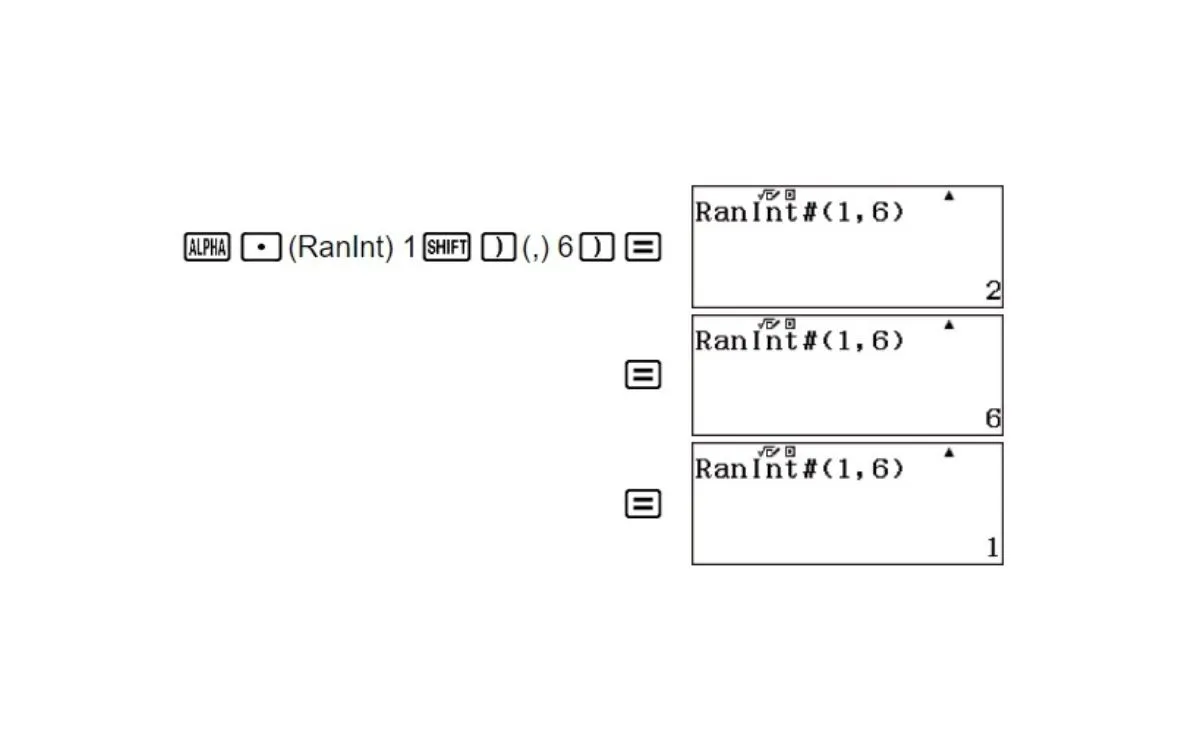 Chi tiết từng bước bấm RanInt# trên Casio FX 580VNX để xác định khoảng ngẫu nhiên [a, b]