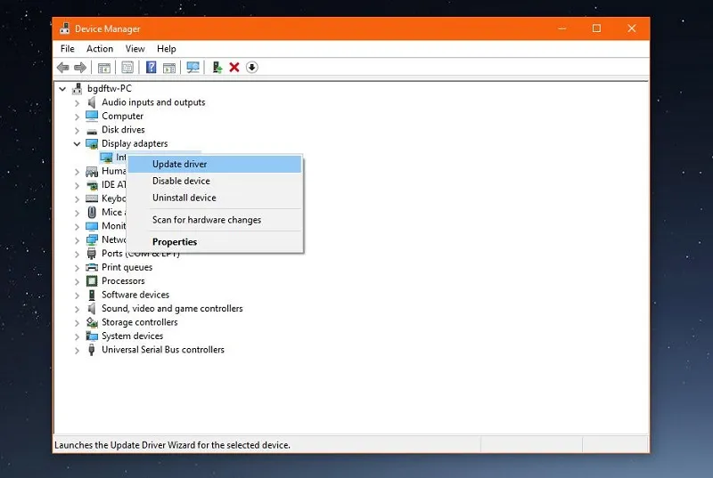 Giao diện Open Volume Mixer trên Windows để tùy chỉnh âm lượng cho tai nghe đã cài đặt