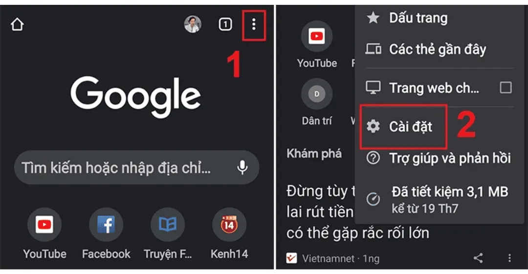 Tùy chọn thiết lập mật khẩu và danh sách đen trong công cụ kiểm soát phụ huynh, giải pháp để chặn các trang web độc hại