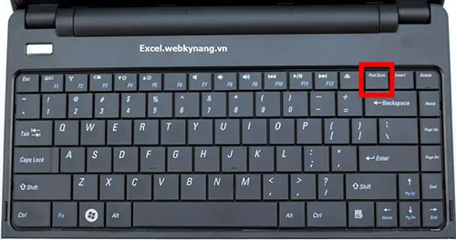 cach chup man hinh may tinh khi dang choi game bang to hop phim prtscn va fn