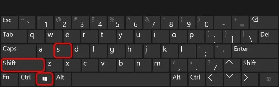 Khung chọn khu vực chụp màn hình bằng công cụ Snip &amp; Sketch trên Windows 10 (Lưu ý: Không khả dụng trên Win 7)