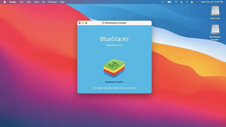 Mở ứng dụng BlueStacks để bắt đầu quá trình đăng bài Zalo