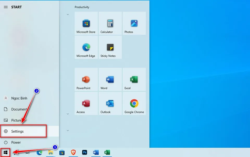 Thiết lập cài đặt năng lượng và allintitle:cách để máy tính không tắt trên hệ điều hành Windows