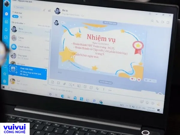 Cách gửi ảnh qua Zalo trên máy tính