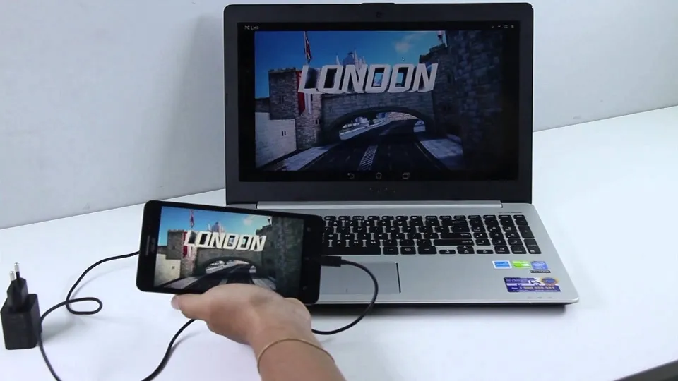 Kết nối điện thoại Android với máy tính bằng cáp USB-C hoặc Micro USB