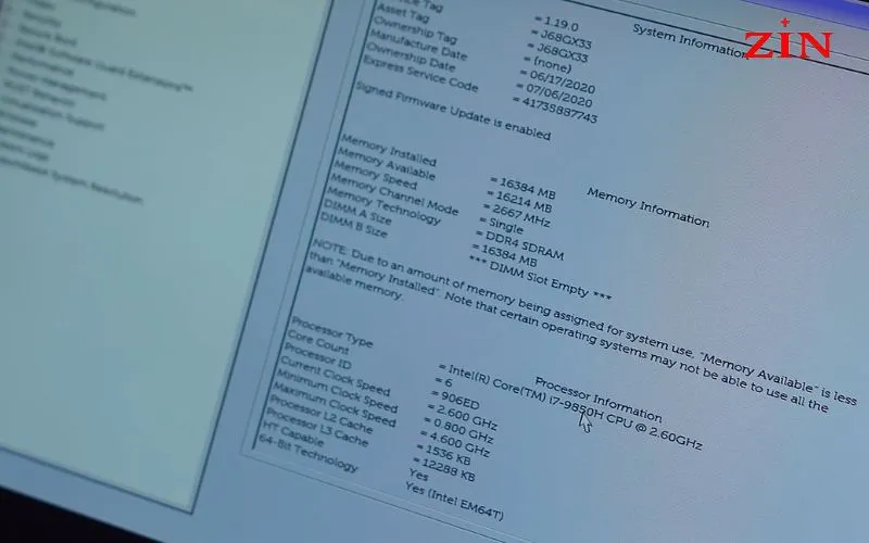 Xem Chi Tiết Thông Số CPU RAM Và Card Đồ Họa Trong Cửa Sổ DirectX Diagnostic Tool