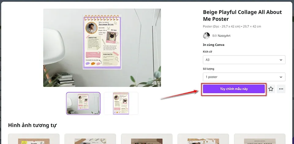 Chọn mẫu poster phù hợp với mục đích truyền thông