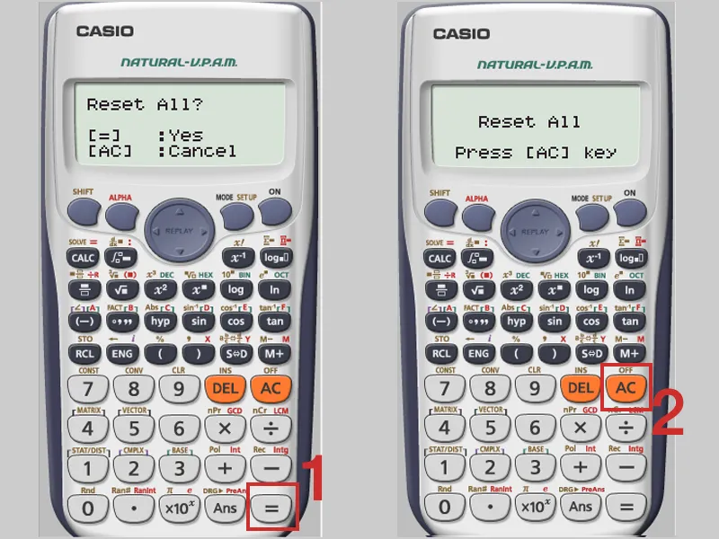 Cách xóa chế độ tự động làm tròn trên máy tính FX 570VN Plus