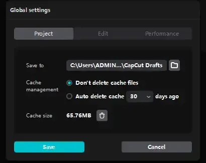Bắt đầu dự án mới (Start creating) trong CapCut để học cách chỉnh sửa video trên máy tính