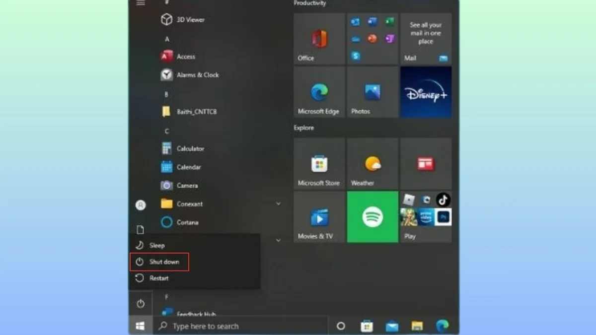 Cách bật và tắt máy tính laptop an toàn cho người mới bắt đầu