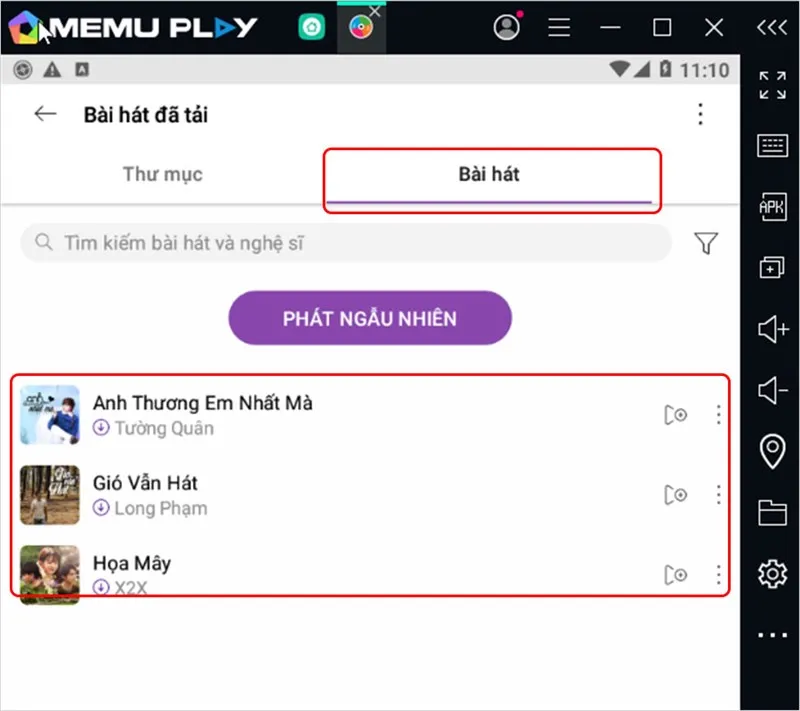 Thông báo bài hát đã được tải về thành công, hoàn tất cách tải nhạc về máy tính miễn phí qua Zing MP3.