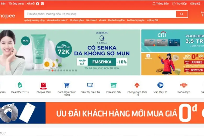 So sánh trải nghiệm mua sắm trên Shopee qua trình duyệt Web và ứng dụng máy tính