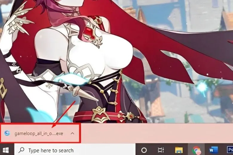 Cách tải Free Fire trên máy tính với Gameloop bước 1