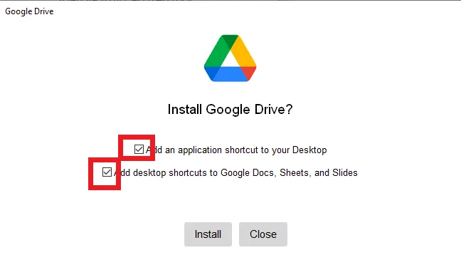 Lựa chọn tạo shortcut và tiến hành quá trình cài đặt phần mềm tạo ổ đĩa ảo.