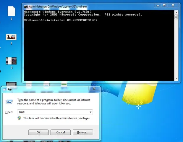 alt: Các cách khác nhau để mở hộp thoại Run trên máy tính Windows, minh họa bằng giao diện tìm kiếm và tổ hợp phím Windows R