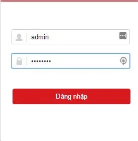 Giao diện đăng nhập đầu ghi Hikvision qua trình duyệt, bước đầu tiên để cấu hình allintitle:cách xem camera qua máy tính