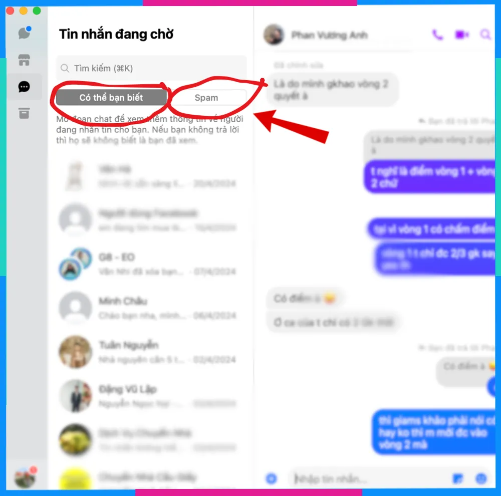 Thiết lập tùy chọn tài khoản iMessage trên máy tính để bàn