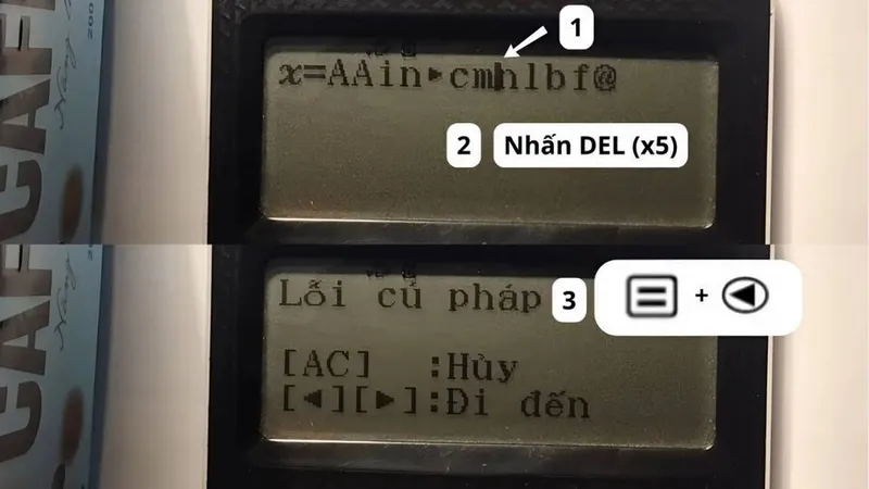 Sửa lỗi cú pháp và tối ưu hóa dòng lệnh