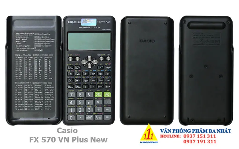 Hướng dẫn cách dùng máy tính Casio FX 570VN Plus để giải toán