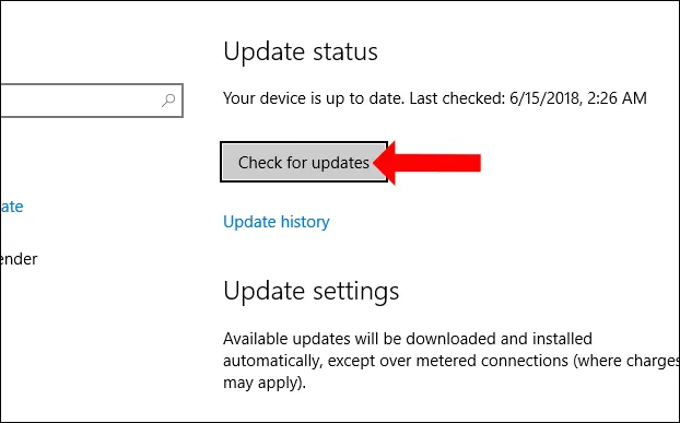 Giao diện Windows Update hiển thị tiến trình kiểm tra và cài đặt các bản vá lỗi bảo mật hệ thống