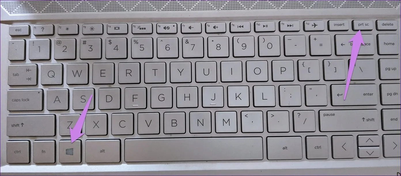 Thư mục Screenshots nơi lưu trữ ảnh chụp màn hình máy tính HP tự động bằng tổ hợp phím Windows + PrtScn