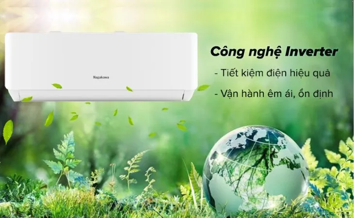 Công nghệ Inverter giúp máy lạnh điều chỉnh tần số nén, tối ưu cách tính tiêu thụ điện và giảm chi phí